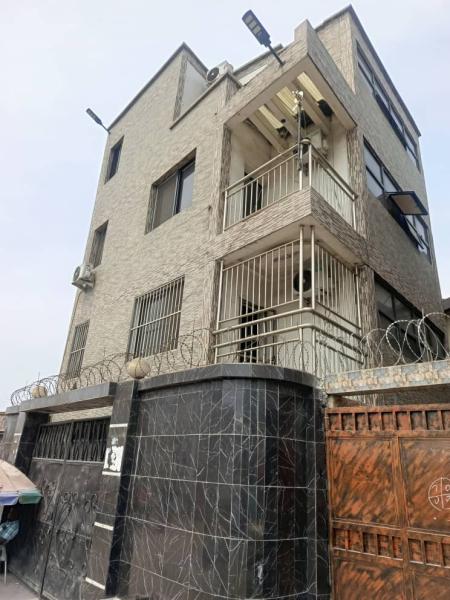 Vente Parcelle Mixte avec Immeuble et Maison Basse  Barumbu  proximit du goudron