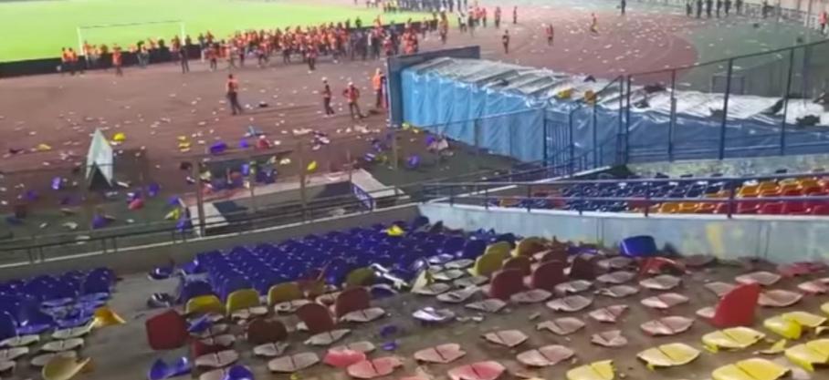 Kinshasa: le stade de Martyrs vandalisé par des hooligans suite à la défaite de la RDC contre le Sénégal lors des phases éliminatoires de la Coupe du Monde.