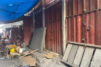 Immeuble stratgique  haut rendement  March central Kinshasa