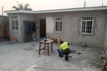 Parcelle  maison habitable  Terre jauneNsele  