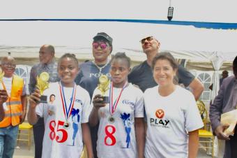 Nsele  Premire dition de la course fminine pour lautonomisation des jeunes filles