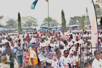 Nsele  Premire dition de la course fminine pour lautonomisation des jeunes filles