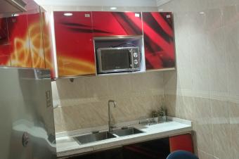 GS13IMMO SARL met  la disposition de tous la location de cet appartement meubl lumineux  et luxueux. CGombe. Rf Forescom. Loyer 3.000. Garantie 31.  vous.