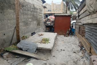 Vente terrain vide sur macadam  Terre Jaune Nsele