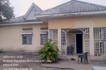Vente parcelle avec grande maison – Quartier Plaza, N’sele  immobilier_vente_location