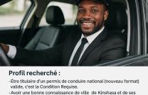 Nous recrutons un chauffeur expérimenté pour le compte d’un client à Kinshasa. mediacongo