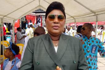 Solennit du Christ Roi de lunivers  la dpute Mutinga Kyet Marie et le Cardinal Fridolin Ambongo appellent la jeunesse congolaise  la paix et au service du bien commun