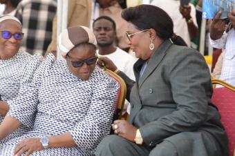 Solennit du Christ Roi de lunivers  la dpute Mutinga Kyet Marie et le Cardinal Fridolin Ambongo appellent la jeunesse congolaise  la paix et au service du bien commun