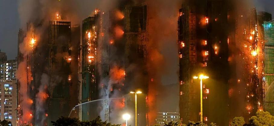 Hong Kong : 36 morts et 279 disparus dans l’incendie de plusieurs immeubles