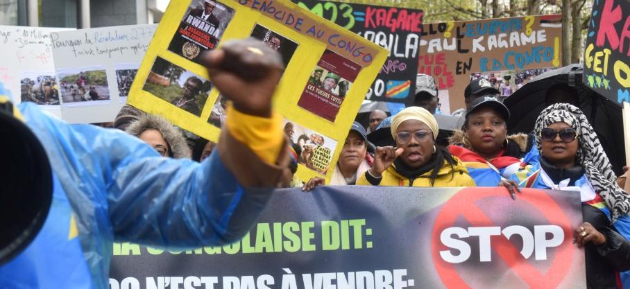 Belgique: Une grande marche pacifique a été organisée ce samedi 1er novembre 2025 à Bruxelles, par le « Collectif des associations de la Diaspora congolaise » d’Europe pour la paix en RDC et contre l'agression rwandaise
