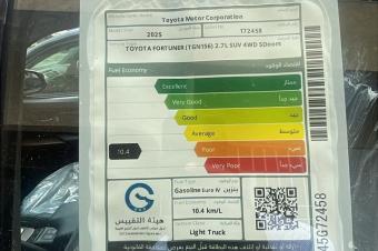 Toyota Fortuner 2025 Authentique 2pieces