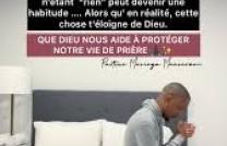 “quand tu pries, entre dans la pièce la plus retirée, ferme la porte et prie ton Père qui est dans le secret et ton Père, qui voit dans le secret, te le rendra”. Matthieu 6. 6 mediacongo