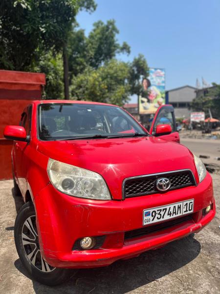 TOYOTA RUSH COULEUR DORIGINE MOBIMBA  PLAQUE  AM10 CLIMATISATION IMPECCABLE  PRIX5900 NAZUI LOCALISATION LIMETE  