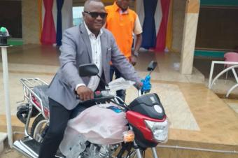 Kwilu  la DINACOPE Kwilu 3 clture un mandat rformateur par la remise de nouvelles motos