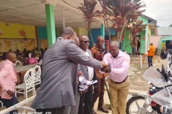 Kwilu  la DINACOPE Kwilu 3 clture un mandat rformateur par la remise de nouvelles motos
