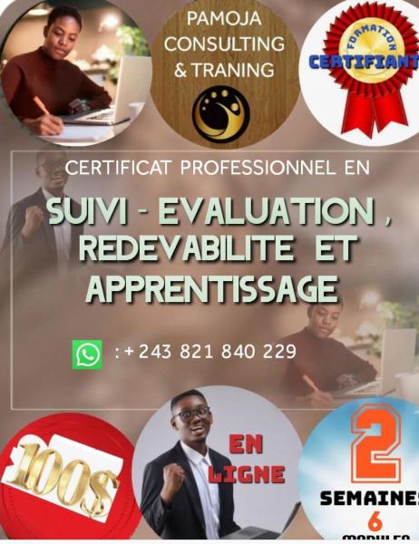 Formation e Suivi Evaluation Redevabilit et Apprentissage MEAL 