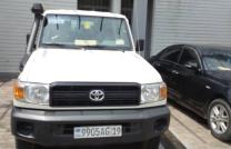 *3 PIÈCES DES TOYOTA LAND CRUISER DOUBLES CABINES PLAQUE AG19, 2023 AUTHENTIQUE*  PRIX: 70.000$ AZUI SUKA SUKA SVP   *MANUELS DIESELS, 00.0 KILOMÈTRES, CLIMATISATION IMPECCABLES, V mediacongo