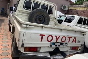 Toyota Land cruiser  Double cabine Anne de fabrication 2020 AVEC PLAQUE Ak10 version cfao 4x4  kilomtrage 58000km  prix 40.000  discuter lgrement