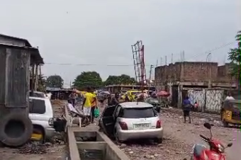 Parcelle  NgiriNgiri sur macadam 10 sur 25m 180.000  discuter