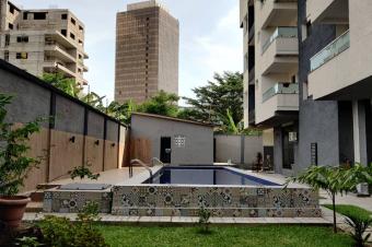 GOMBE ZONE  GRAND HTEL ROI BAUDOUIN MISE EN VENTE DUN IMMEUBLE DE 7 NIVEAUX  16 APPARTEMENTS ET PISCINE 