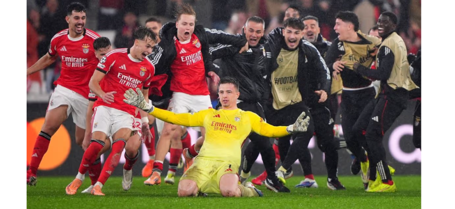 UEFA Champions League: Anatoliy Trubin, le gardien de SL Benfica, a qualifié son équipe en marquant dans les ultimes secondes le 4ème but contre le Real Madrid ! Il devient le premier gardien à marquer contre les Merengues