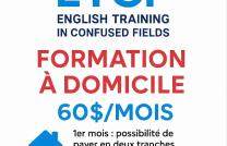 Formation d'anglais à domicile  mediacongo