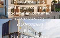 Centre de commerce moderne en conteneur  mediacongo