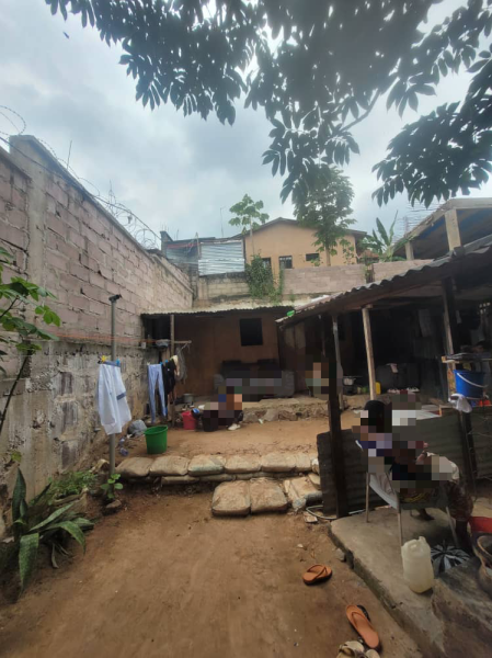 TERRAIN  VENDRE   NGALIEMA BRIKIN  Ref. KIN  MARCH   Prix 40.000  ngocier  Dimension  6m x 14m