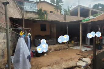 TERRAIN  VENDRE   NGALIEMA BRIKIN  Ref. KIN  MARCH   Prix 40.000  ngocier  Dimension  6m x 14m