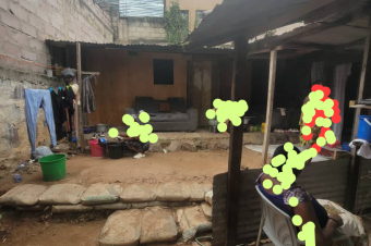 TERRAIN  VENDRE   NGALIEMA BRIKIN  Ref. KIN  MARCH   Prix 40.000  ngocier  Dimension  6m x 14m