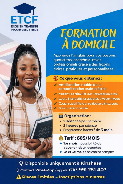 Formation danglais 