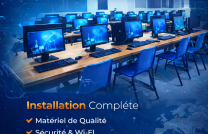 CRÉATION DE SALLE INFORMATIQUE EN RDC mediacongo
