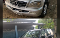 ??Vente urgente de 2 Mercedes ML 320, Grise série BP à 6.500$ et Noir série AN à 4.500$ mediacongo