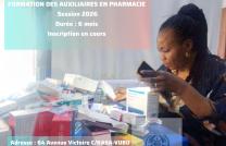 FORMATION DES AUXILIAIRES EN PHARMACIE  mediacongo