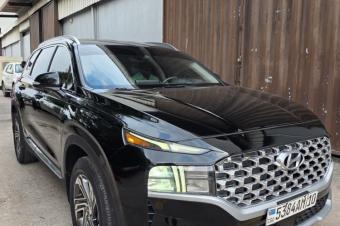 Hyundai Santa Fe Non Hybrid Annee  2023 Automatique Steptronique essence 4 cylindre Full Option Demarrage bouton Interior Cuire Siege electrique 37.000 km 4 