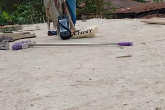 AGK IMMO met  votre disposition la vente de cette parcelle en chantier inachev de R3 sur lav. Bima CLemba sur la route Bypass. Rf glise Salem. Prix 139.000  discut