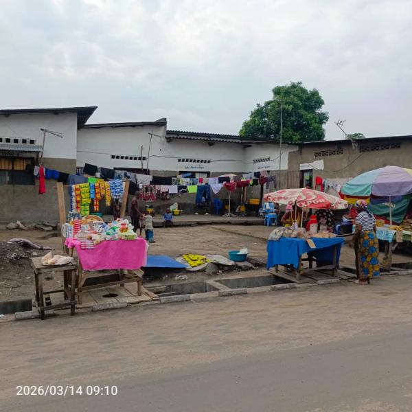 Parcelle  vendre  Limete  Quartier Kingabwa 10 locataires revenu 1000mois