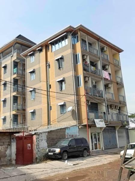 Parcelle avec 2 immeubles  Lingwala 2.000.000