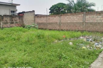 Terrain  vendre  Limete Industriel 1re rue  Rf. Hpital HJ