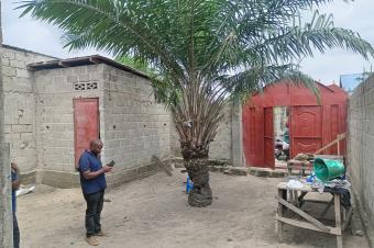 GS13IMMO SARL met  votre disposition la vente de cette parcelle CNsele QBibwa. Bel endroit. Rf KinMarch. Dimension 1020M. Prix  39.000  discuter.  votre coute.