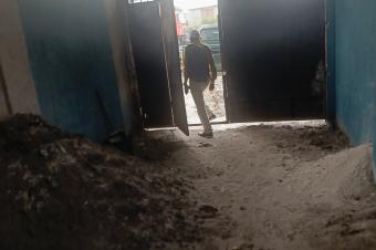 Parcelle commerciale  vendre sur Boulevard Lumumba  Nsele Rf. 3 Paillotes avec fondation R2