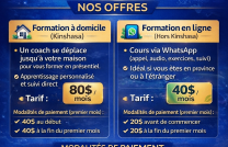 PARLEZ L'ANGLAIS À domicile avec ETCF  mediacongo