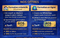 FORMATION D'ANGLAIS À Domicile  mediacongo
