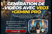 FORMATION COMPLÈTE DE GENERATION DE VIDÉOS AVEC L’AI ( VEO3,GOOGLE FLOW,SORA…) services_propositions_d_affaires