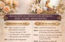 LES OBSÈQUES DE PÈRE GLOIRE AWAZI KIYELE  mediacongo