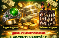 Bague Magique ou Talisman Magique Authentique pour Attirer l’Argent et la Richesse mediacongo