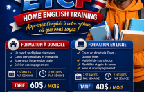 APPRENEZ L'ANGLAIS À DOMICILE sans vous déplacer donc c'est le formateur qui vient chez vous  mediacongo