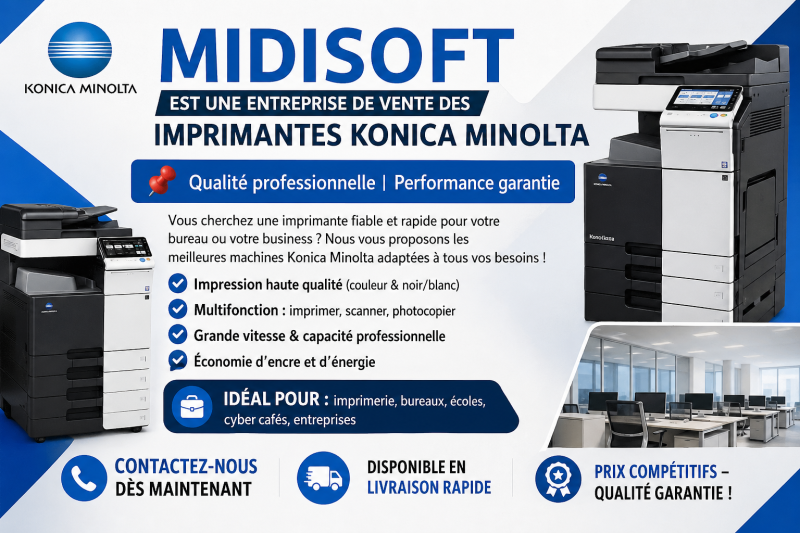 Vente imprimante KONICA 