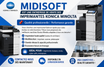MIDISOFT met en promotion Konica C'454e et C759e venez nombreux    mediacongo