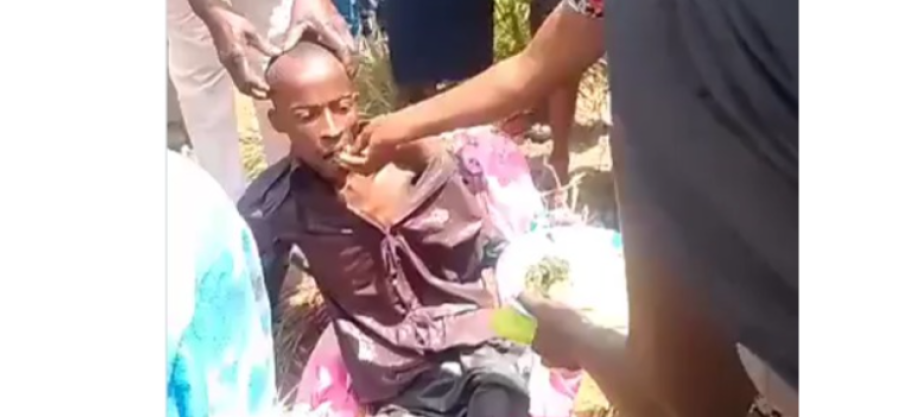 Infos congo - Actualités Congo - mediacongo Kwilu: M. Isaac, un détenu que l’on croyait décéder suite à la malnutrition à la prison de Gungu, a repris connaissance alors que ses proches s’apprêtaient à l’inhumer ! 